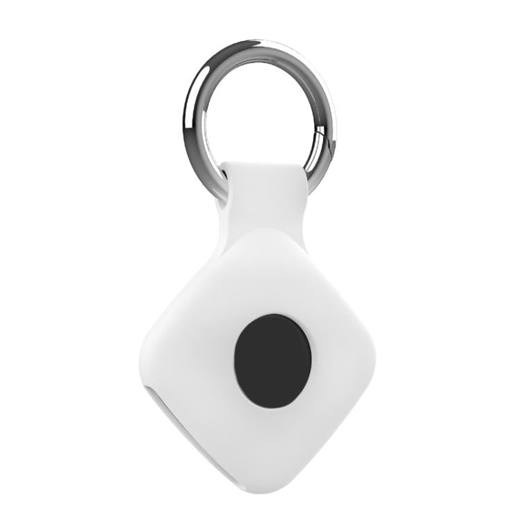 For Tile Mate / Mate Pro Anti-Loss Device Silicone Protective Case With Keyring Location Tracking Shell — Pink