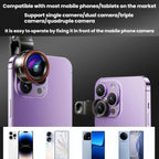 High Definition Camera Mobile Phone Lens With Lens Clip