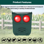 N912B Ultrasonic Solar Power Ground-inserted Animal Repeller — view 3