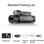 4K HD WiFi Night Vision Monocular 28X Zoom 64MP Infrared Hunting Telescope With No-Glow Recording & Animal Call Simulator