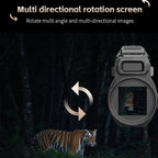 4K HD WiFi Night Vision Monocular 28X Zoom 64MP Infrared Hunting Telescope With No-Glow Recording & Animal Call Simulator