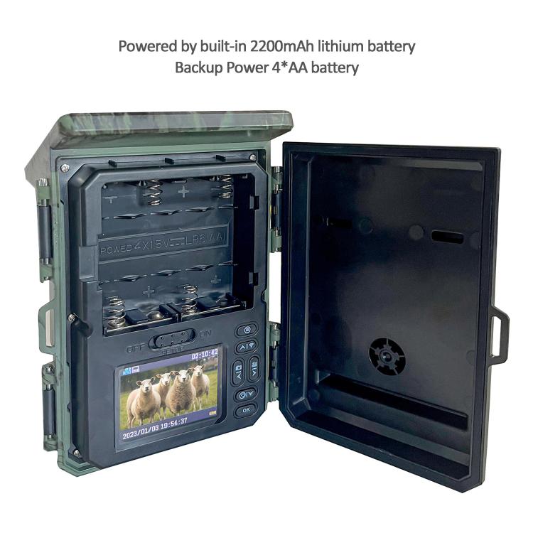 2K 4G Outdoor Hunting Camera With APP Remote Mobile Control, Supports Email / FTP
