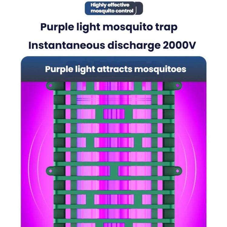Outdoor Solar Mosquito Lamp Electric Mosquito Killer With Lighting — view 3