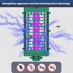Outdoor Solar Mosquito Lamp Electric Mosquito Killer With Lighting — view 4
