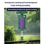 Outdoor Solar Mosquito Lamp Electric Mosquito Killer With Lighting — view 5
