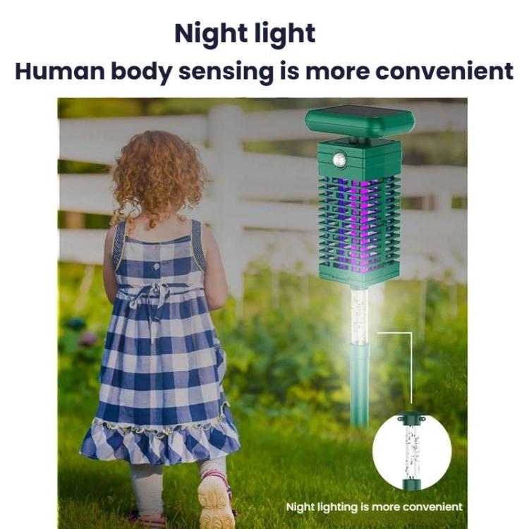 Outdoor Solar Mosquito Lamp Electric Mosquito Killer With Lighting — view 6