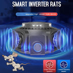 Ultrasonic High Power Mosquito Insect Mouse Repeller Indoor Household Electronic Mouse Repeller — Black
