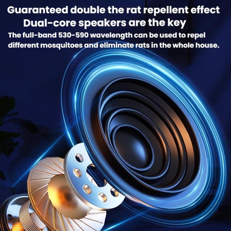 Smart Sensing Ultrasonic LED Strobe Electronic Mouse Insect Repeller — view 8