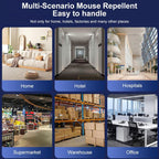 Smart Sensing Ultrasonic LED Strobe Electronic Mouse Insect Repeller — view 9