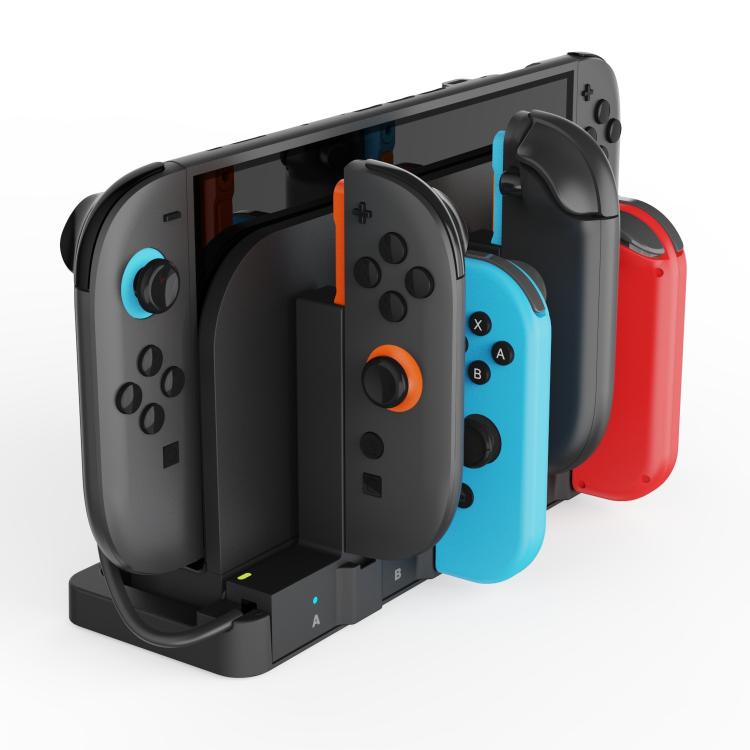 For Nintendo Switch 2/Switch Console Controller ipega 8-in-1 Charging Dock Fast Charging Station