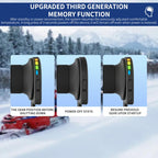 Rainbow Light ATV Heated Handlebars With Memory Function