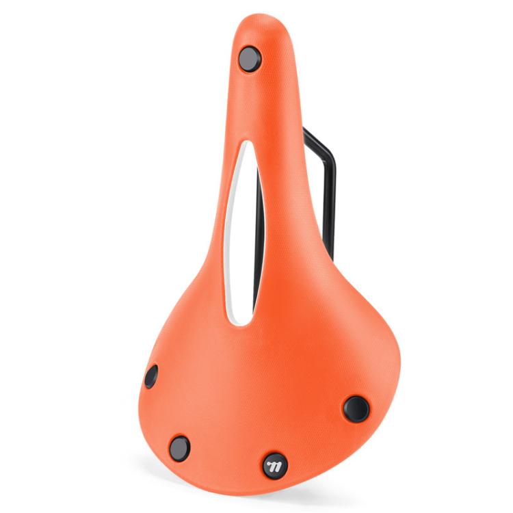 WEST BIKING YP0801257 Hollow Out Bicycle Saddle Cycling Gear — Brown