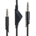 For Logitech Astro A10 / A40 / A30 2m Gaming Headset Cable Braided Audio Cable
