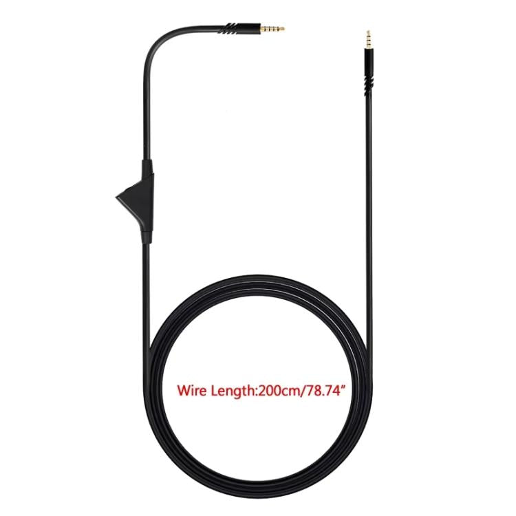 For Logitech Astro A10 / A40 / A30 2m Gaming Headset Cable Braided Audio Cable
