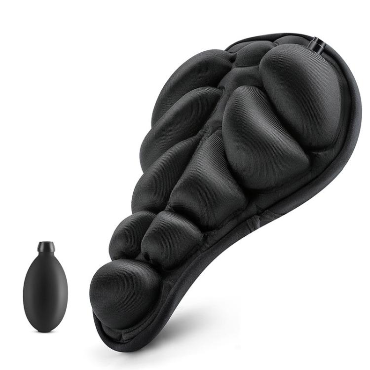 WEST BIKING YP0801259-260 Universal Heat Dissipating Inflatable Bicycle Seat Cover Cycling Mountain Bike Airbag Seat Cover — Small