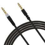 For Kingston HyperX Cloud Alpha / Mix 3.5mm Male To Male Headset Recorder Cable