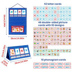 Word Spelling Game Reading Teaching Hanging Bag — Hanging Chart