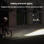 WEST BIKING Bicycle High-Brightness Rechargeable Headlight With Power Reminder Rotatable Function — view 5