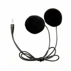 Motorcycle Helmet Headphones with High-Definition Audio Quality and Dual Speakers
