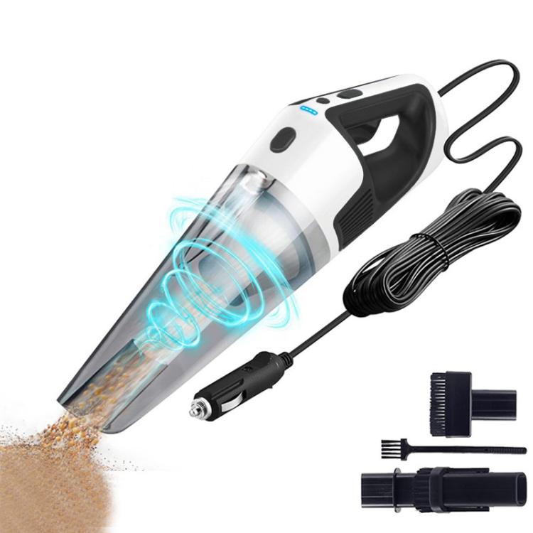 3.8m Corded Handheld Car Vacuum Cleaner with Brushless Motor — Blue