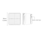Graffiti Smart Home Wireless Scene Switch APP Timer 4-Button Adhesive Smart Switch