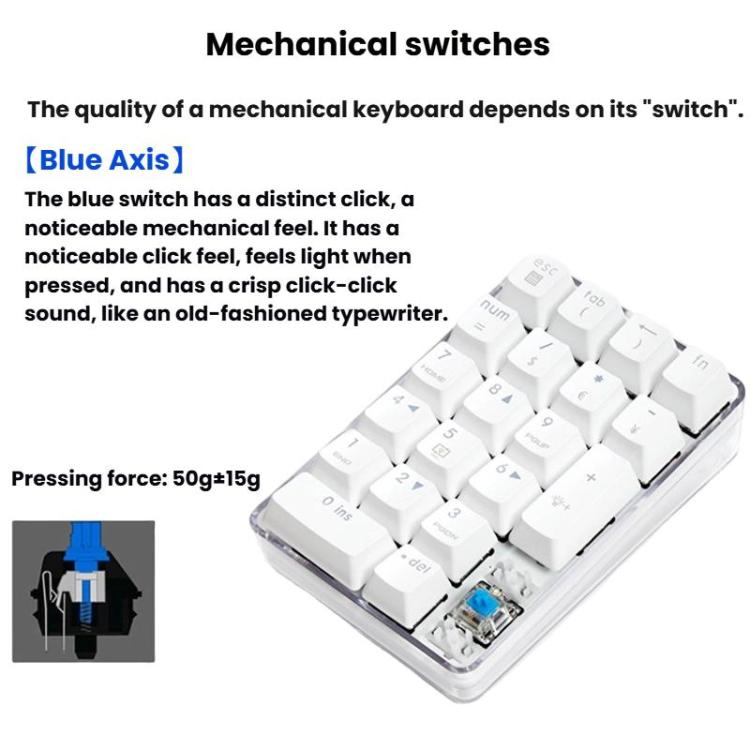 Little Kangaroo DS-9817 Backlit Non-Switching Wired Numeric Keypad Financial Business Banking Keyboard