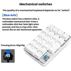 Little Kangaroo DS-9817 Backlit Non-Switching Wired Numeric Keypad Financial Business Banking Keyboard