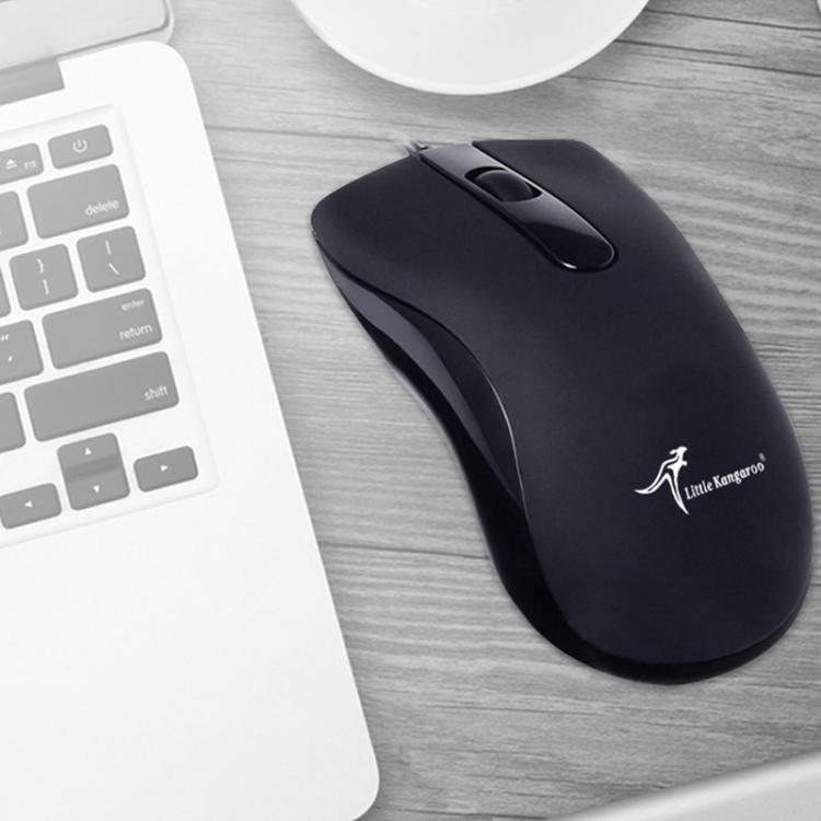 Little Kangaroo DS-917 1000DPI Ergonomic Optical Wired Mouse Laptop Mouse For Office Gaming