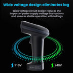 Long-range Wireless QR Code Barcode Scanner With Base