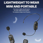 Wireless 2.4G Microphone Amplifier Portable Microphone — view 10