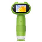 Cartoon HD Children Digital Electronic Microscope With Screen Handheld Portable Magnifier