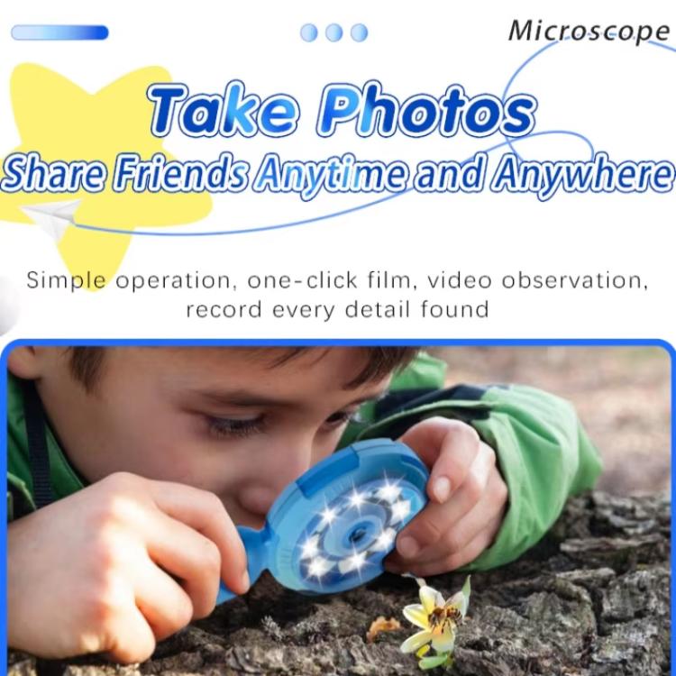 HM020-C Handheld Children Electronic Magnifier HD 2MP Digital Microscope — view 3