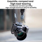 COBONE XQC-1 Camera Shoulder Strap Quick-Mount Clip Base Universal DSLR Tripod Head Adapter Base — view 8