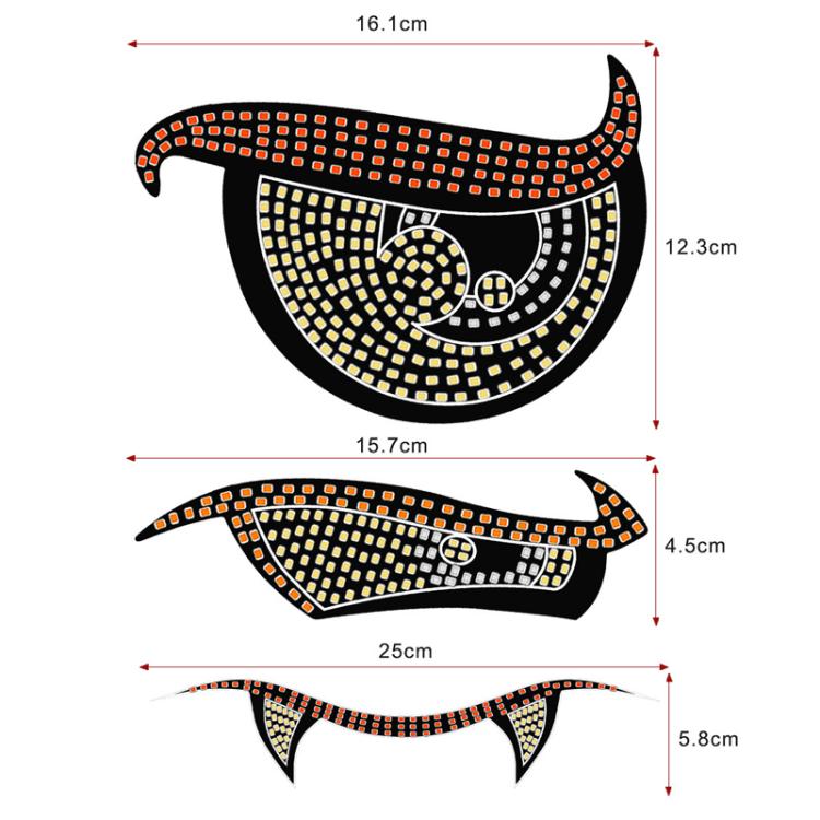 Demon Eye Car LED Display Retrofit Ambient Light
