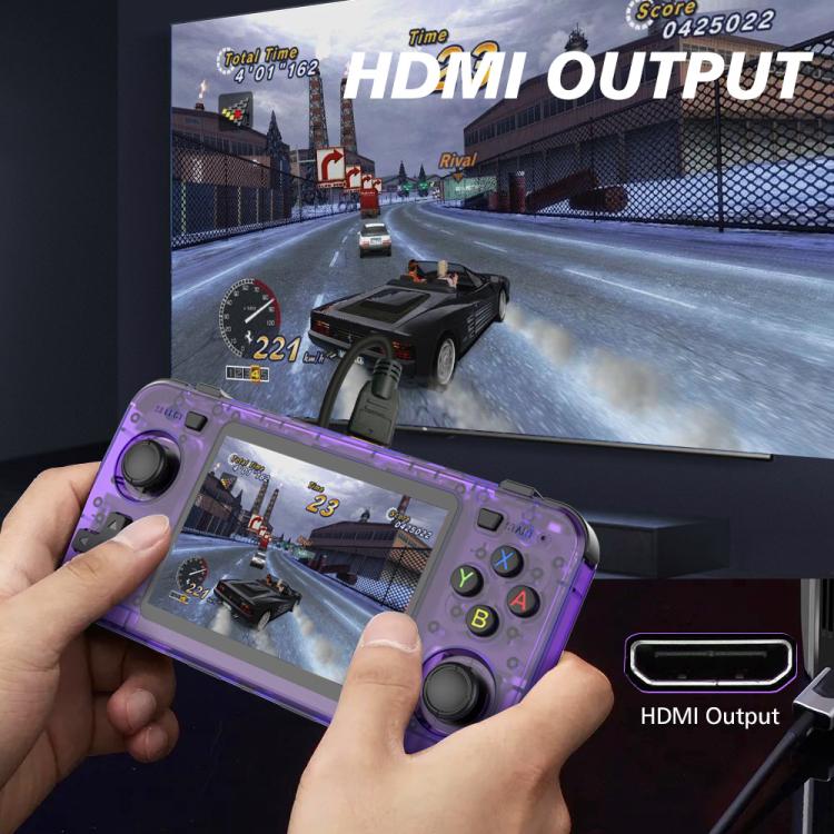 R36H 3.5 inch IPS Screen Open Source Handheld Game Console Portable Retro Pocket Console