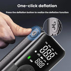 Portable Smart Lighting Wireless Digital Display Car Air Pump — view 8