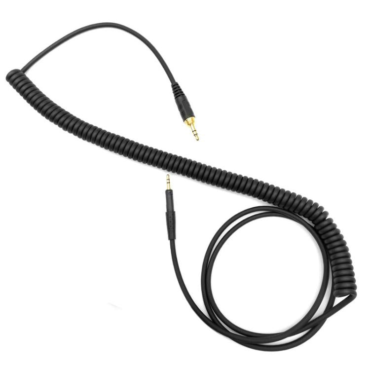 2.5mm To 3.5+6.35mm Plug Spring Headphone Cable for Sennheiser HD6 / HD8 / HD7 / HD598 — ZS0229