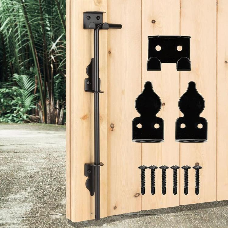 1pc 12inch Outdoor Fence Gate Latch — view 5