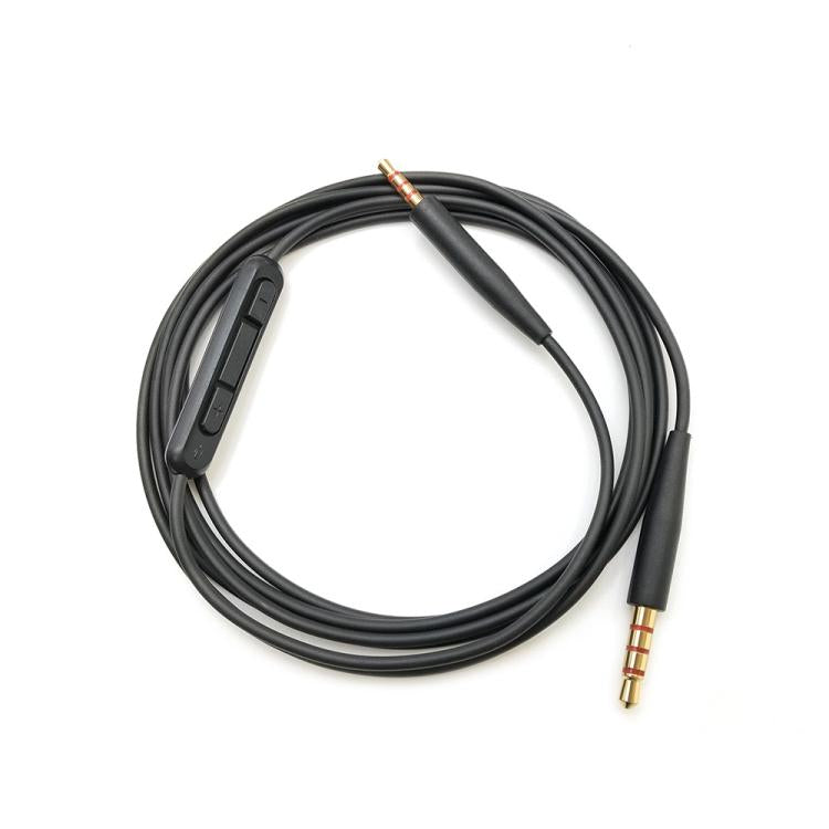 For BOSE QC25 / QC35 / SoundLink OE2 Audio Headphone Cable With In-line Microphone — Green
