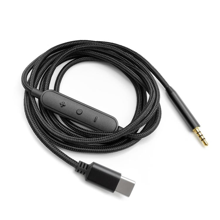 1.5m Type-C To 2.5mm Audio Headphone Cable For BOSE 700 QC25 QC35 OE2 SoundLink — Standard