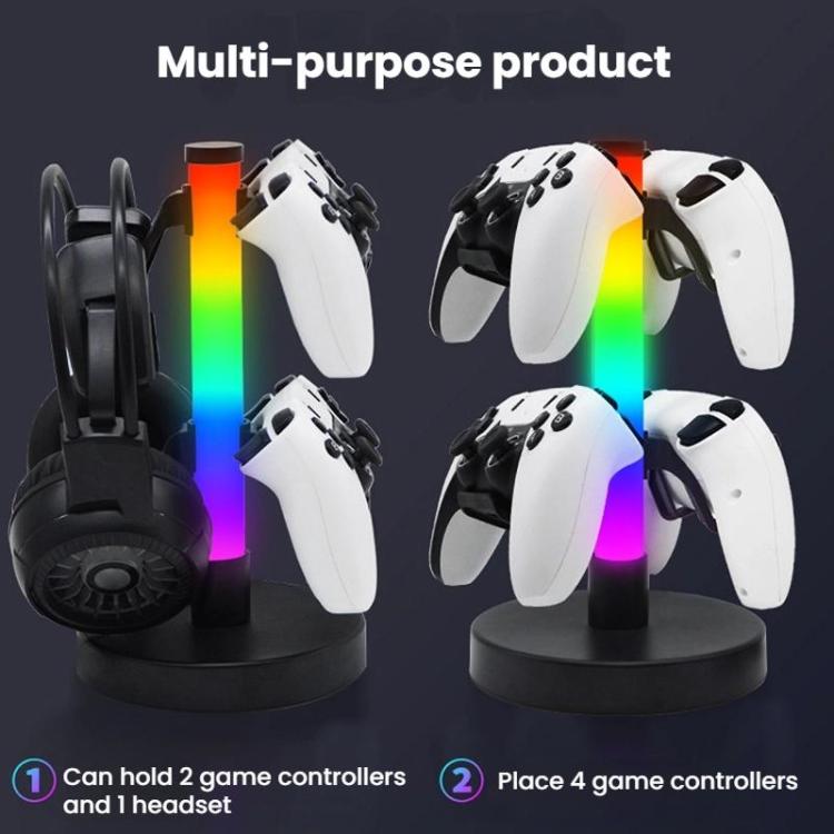 KBB-81 RGB Gaming Controller Headphone Stand Ambient Light Stand — view 7