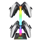 Piifoxer RGB Luminous Headphone Stand Handle Display Stand Charging Expansion Port