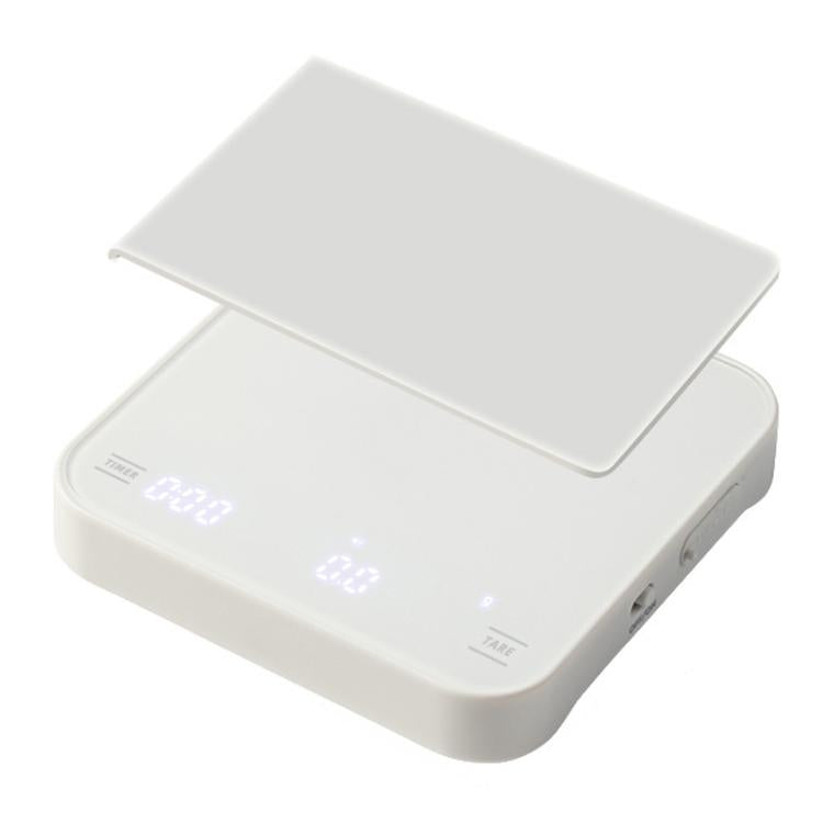CAFE RHYME 311 Smart Electronic Scale For Pour-Over Coffee Mini Multifunctional Timing Kitchen Scale — Black