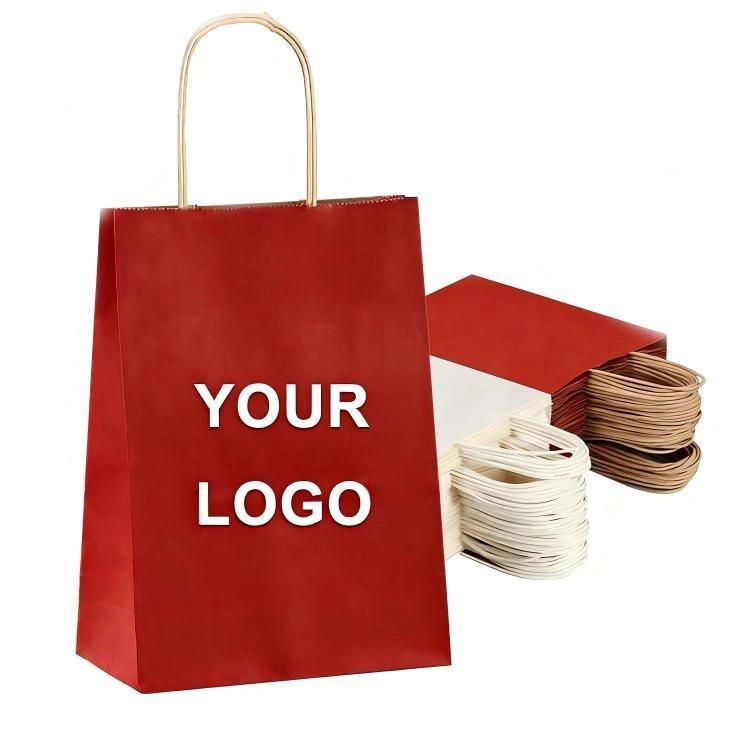 Kraft Paper Takeout Bags, Size: 13x7x14.5cm, 50bags In One Package, 13x7x14.5cm, Natural, 15x8x21cm, Natural, 21x11x27cm, Natural, 21x14x27cm, Natural, 26x12x31cm, Natural, 32x11x27cm, Natural, 28x15x28cm, Natural, 12x10x22cm, Natural, 24x17x27cm, Natu... — 32x11x27cm, Wine Red