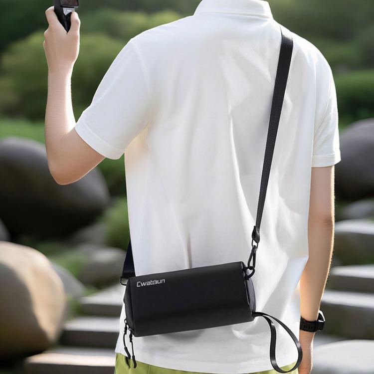 For DJI Osmo Pocket 3 Cwatcun D240 Small Storage Bag Crossbody Portable Waterproof Sports Camera Bag