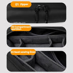 For DJI Osmo Pocket 3 Cwatcun D240 Small Storage Bag Crossbody Portable Waterproof Sports Camera Bag