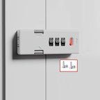 Screw-Mounted Door Latch With Built-In Latch Combination Lock