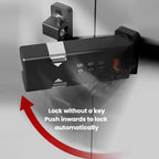 Screw-Mounted Door Latch With Built-In Latch Combination Lock — view 14