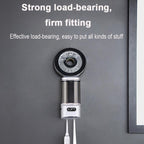 Rechargeable UV Toothbrush And Cup Sterilizer Wall Mount - Drill-Free Installation For Single User