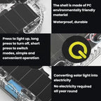 Car Solar-Powered Anti-Collision Warning Light Motorcycle Wireless LED Rear Tail Light